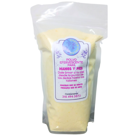 POLVO EFERVESCENTE PARA MANOS Y PIES - 500g